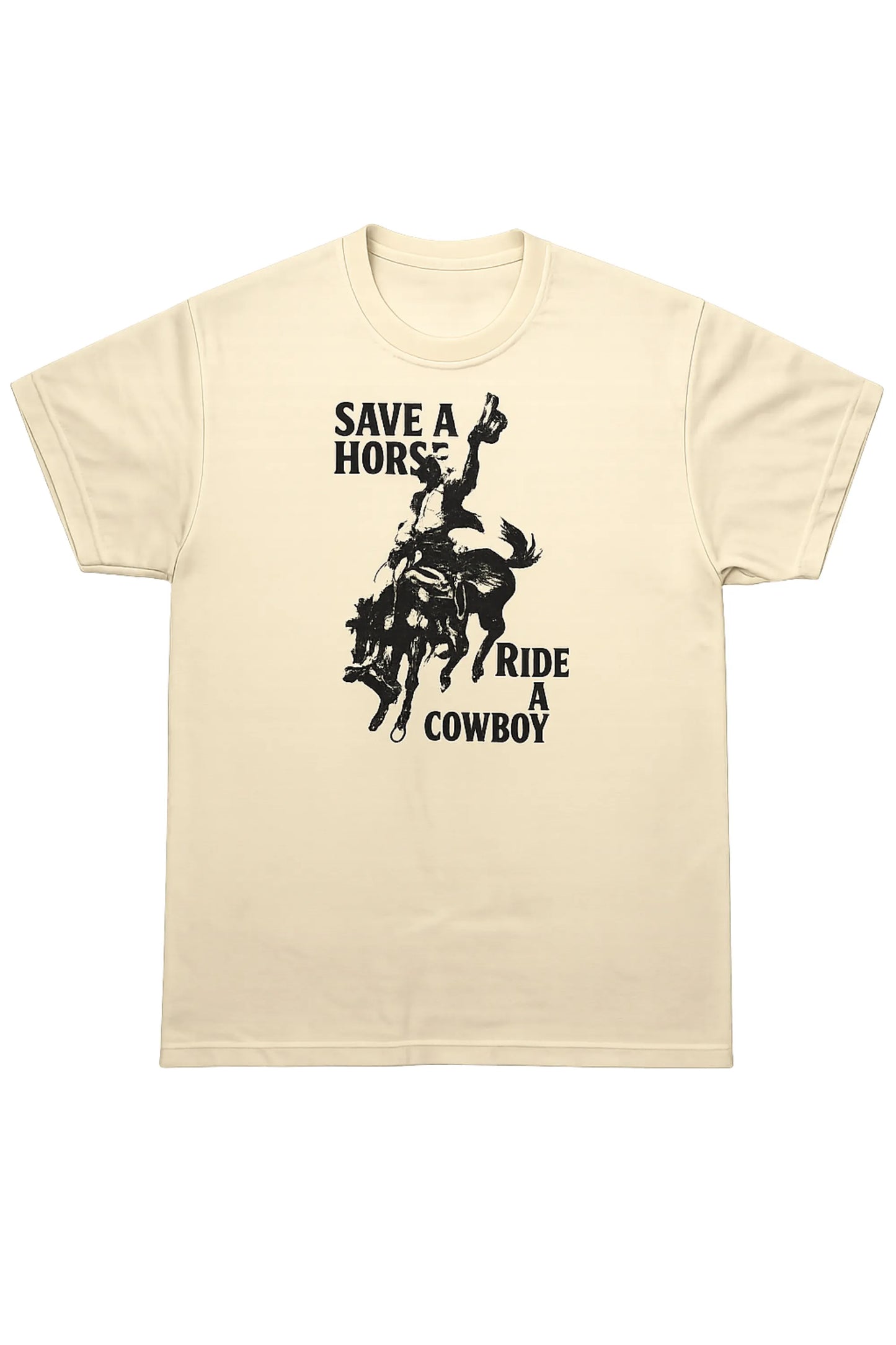 Unisex Save a Horse Tee - 7.5oz Garment Dye