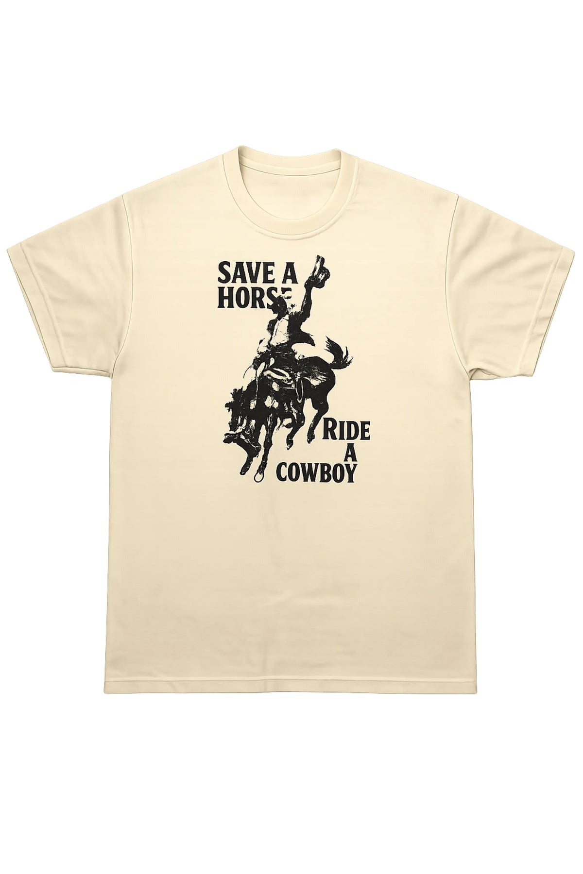 Unisex Save a Horse Tee - 7.5oz Garment Dye