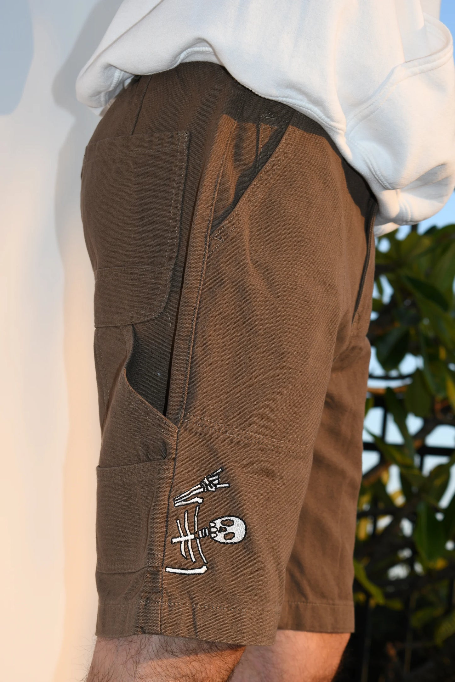 Canvas shorts