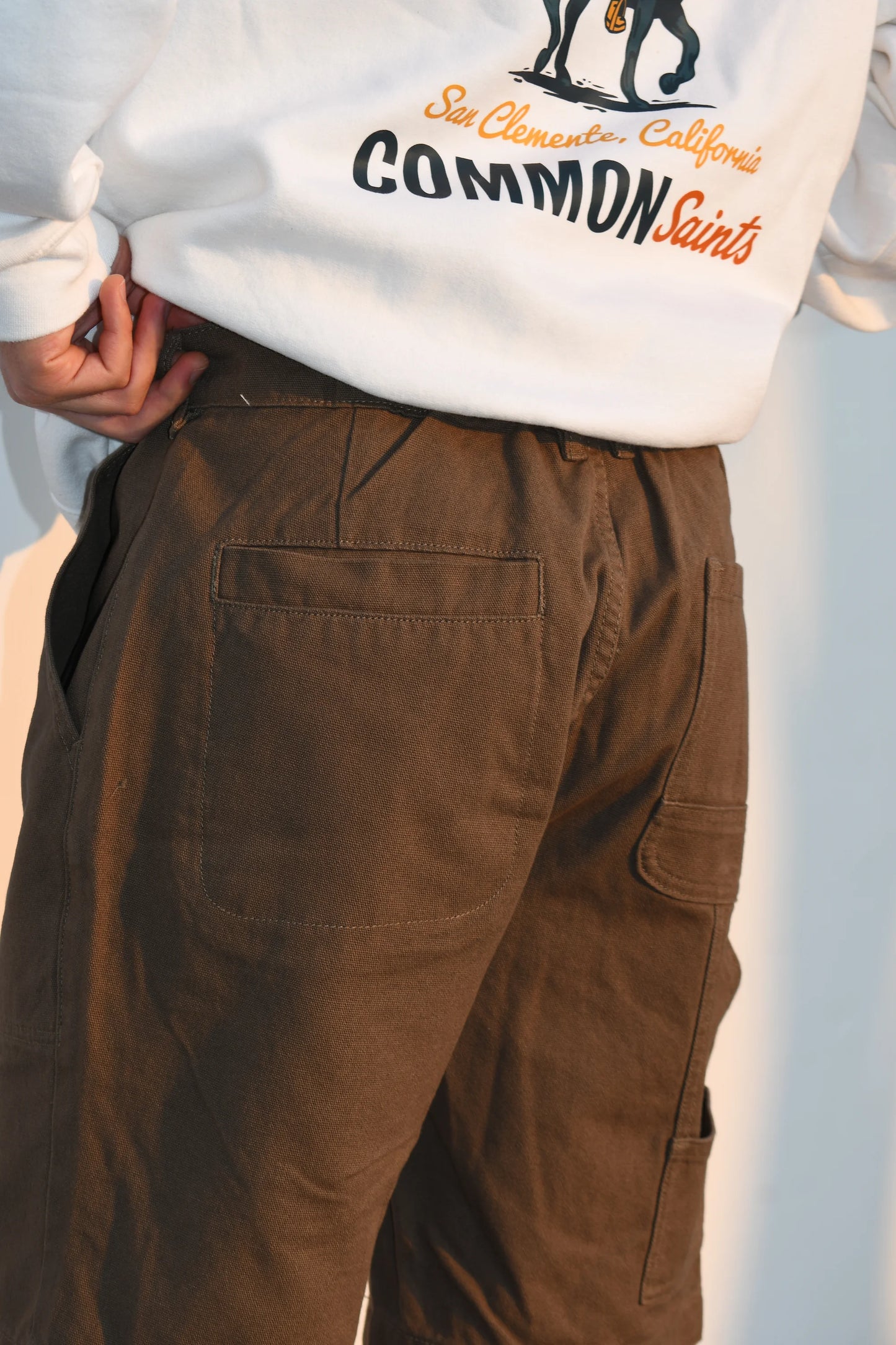 Canvas shorts