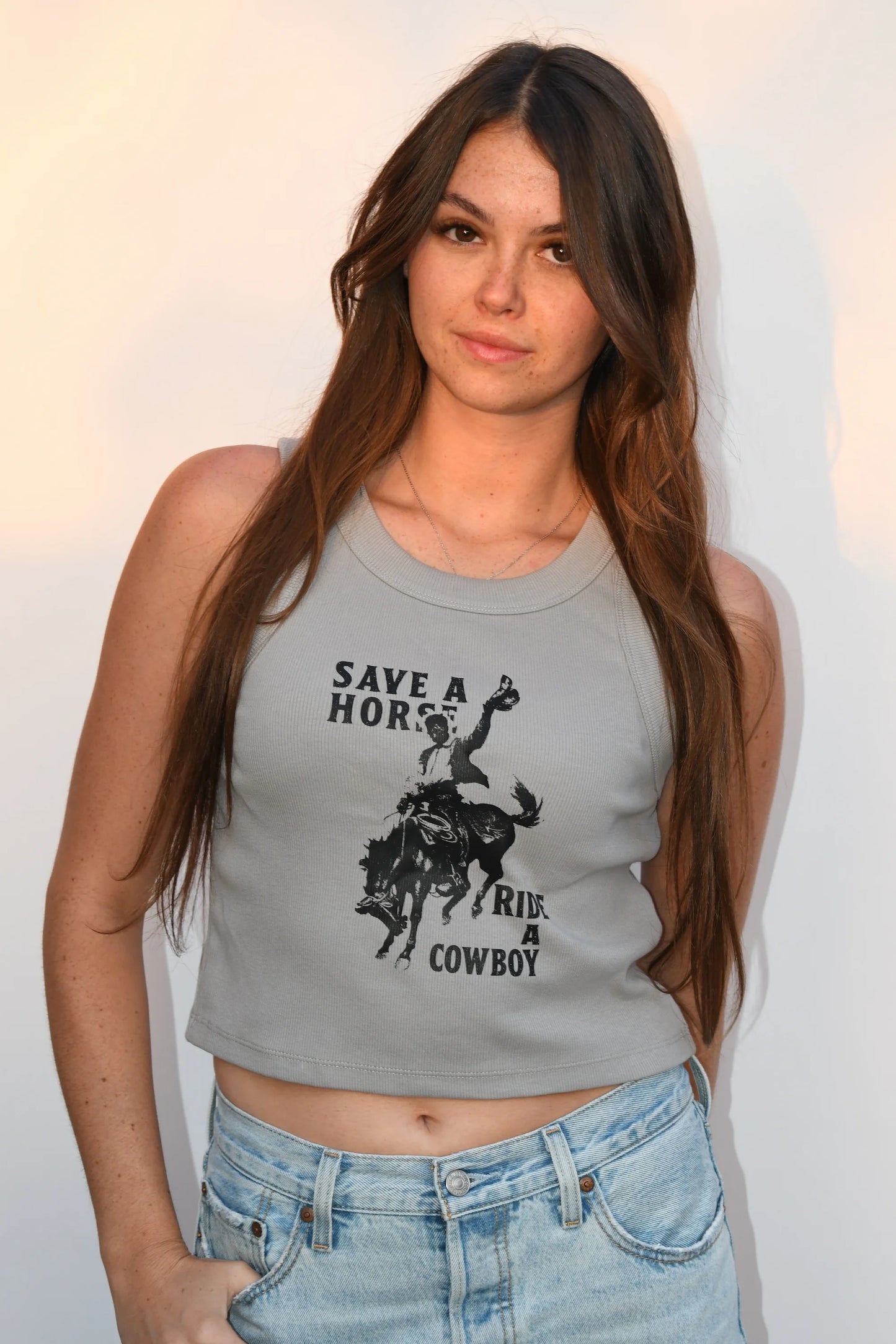 Organic Rib Crop Tank